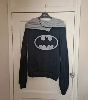 Buy Women Batman Hoodie Size 10-12  • 5£