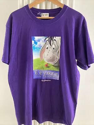 Buy Vintage Walt Disney World Eeyore T-Shirt Size Large  • 15£