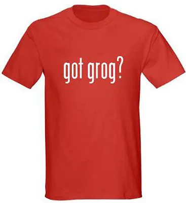 Buy Kids Youth Got Grog? Funny Humor Pirate Graphic T Shirt Size XS-L Red • 10.23£