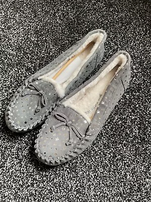 Buy Brand New Women Moccasins Size 8 Grey Colour • 19.99£