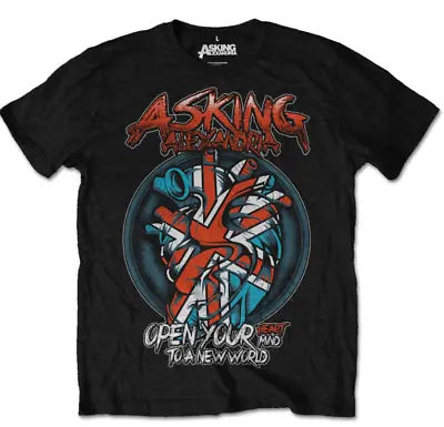 Buy Asking Alexandria Unisex T-shirt: Heart Attack Official Merch New Size L Bnwot • 12.95£