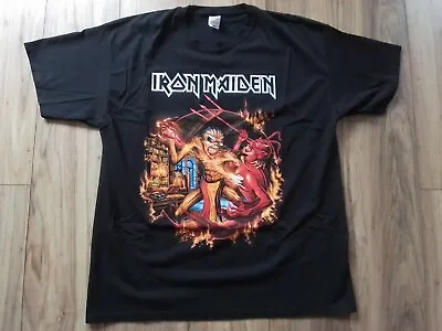 Buy Vintage Iron Maiden Tour T Shirt 2017 The Book Of Souls Germany Xxl Deadstock • 74.99£