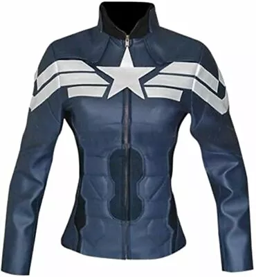 Buy Winter Soldier Captain America Jacket For Women • 75.89£