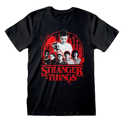 Buy Official Stranger Things - Circle Logo T-shirt • 14.99£