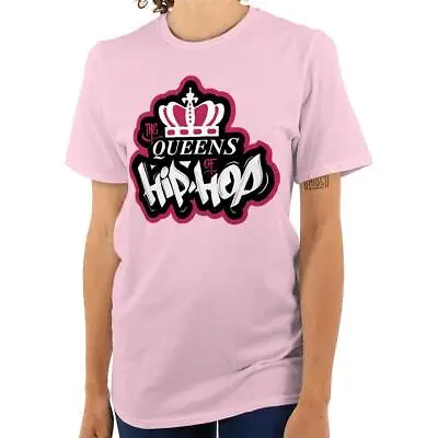 Buy The Queens Of Hip Hop Graffiti Crown Womens Graphic T Shirt Tees • 20.78£