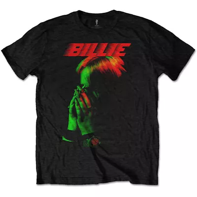 Buy Billie Eilish Hands Face Black T-Shirt OFFICIAL • 15.19£