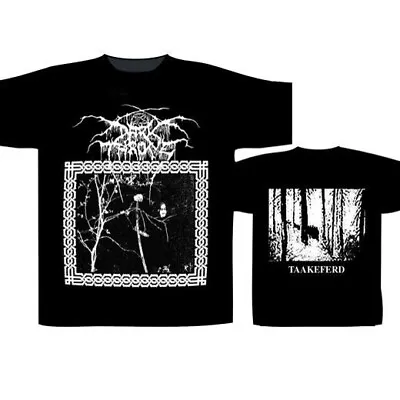 Buy Darkthrone - Under A Funeral Moon / Taakeferd T-shirt. Small. New. • 15.45£