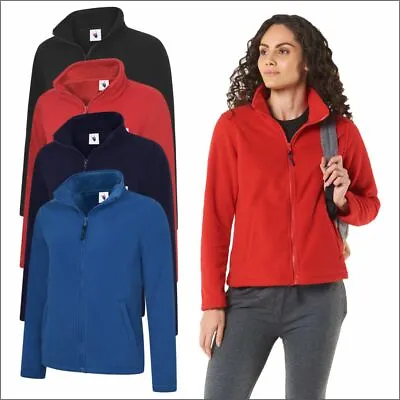 Buy Ladies Classic Full Zip Micro Fleece Jacket Women's Outdoor Casual Winter Jacket • 13.97£