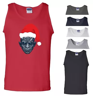 Buy Game Of Thrones Vest Santa Night King GOT Wolf Christmas Xmas Gift Men Tank Top • 7.99£