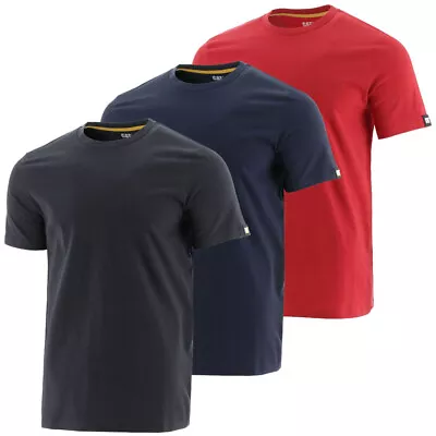 Buy CAT Workwear Mens Essentials Short Sleeve Work T Shirt • 21.54£