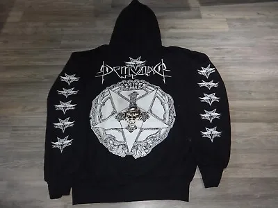 Buy Demoniac Hoodie Black Metal Striborg Archgoat Drowning The Light L Large • 47.25£
