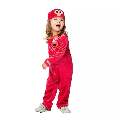 Buy Sesame Street Baby Girls Elmo Costume BN4793 • 16.59£