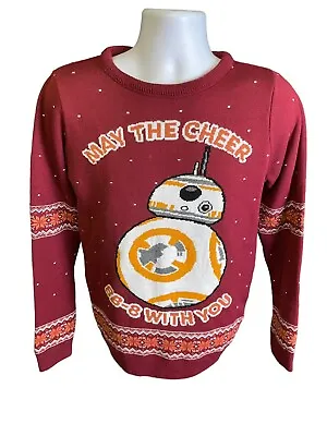 Buy BB-8 Star Wars Christmas Xmas Jumper/Sweater Size XS (Better Fit S/M) Numskull • 15£