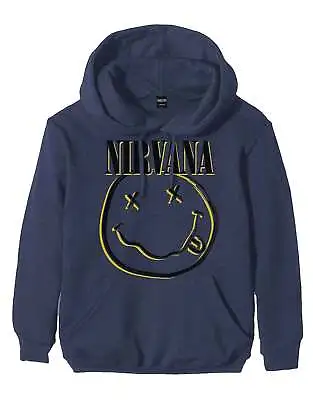 Buy Nirvana Inverse Grunge Smile Hoodie • 29.95£