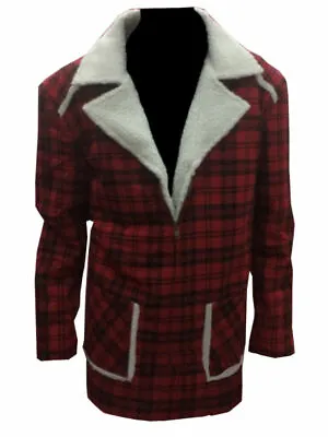 Buy Ryan Reynolds Red Shearling Deadpool Jacket • 104.29£