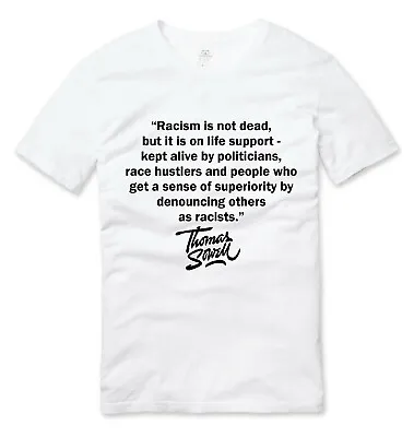 Buy Thomas Sowell Intellectual Giant Quote T Shirt White • 14.49£