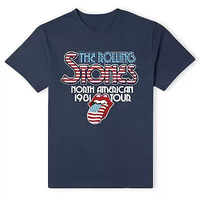 Buy Official Rolling Stones 81 Tour Logo Unisex T-Shirt • 17.99£