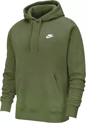 Buy Nike Mens Sportswear Club French Terry Pullover Hoodie Top Sweatshirt S ToXL • 29£