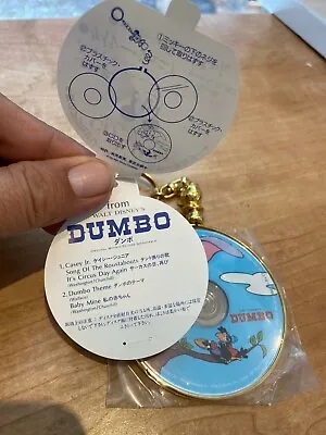 Buy Walt Disney Dumbo   Mini Cd JAPAN, 2 TRACK + KEYCHAIN OFFICIAL MERCH • 56.82£