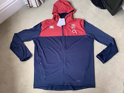 Buy England Rugby Player Issue Training Hoodie Hoody Brand New BNWT  Size XL • 29.95£