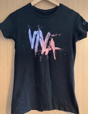 Buy Coldplay T Shirt Viva La Vida Rock Band Merch Tee Ladies Size Large Chris Martin • 13.50£
