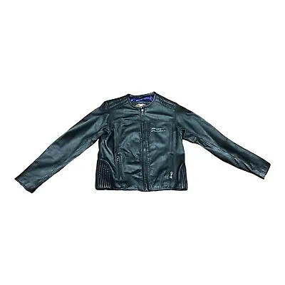 Buy Harley Davidson Motor Clothes Women’s Moto Style Leather Jacket Size Medium • 188.50£