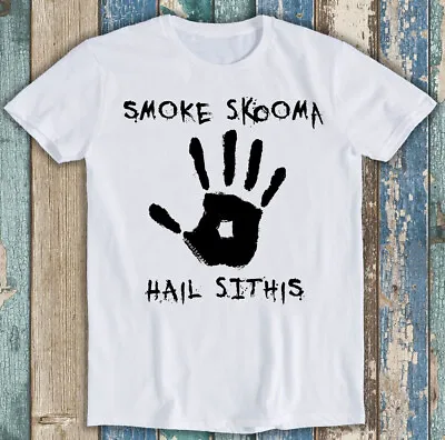 Buy Smoke Skooma Worship Daedra Online Gaming Hail Sithis Funny Gift T Shirt M1426 • 6.35£