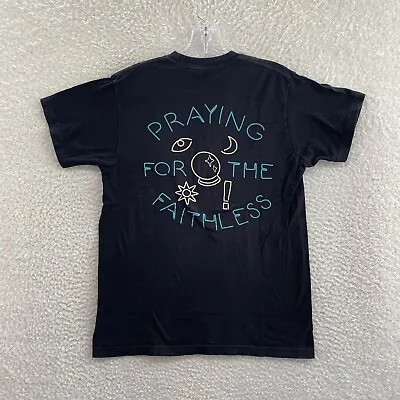 Buy Tultex Panic! At The Disco Black Praying For The Faithless Band Merch T-Shirt M • 11.25£