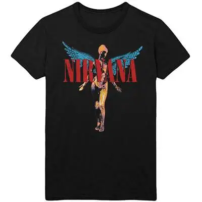 Buy * Nirvana In Utero Centre Logo (Including Plus Size) Official Licensed T-shirt * • 16£