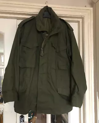 Buy Vtg  John Ownbey Cold Weather Field Coat Military Jacket Small Regular Green • 20£