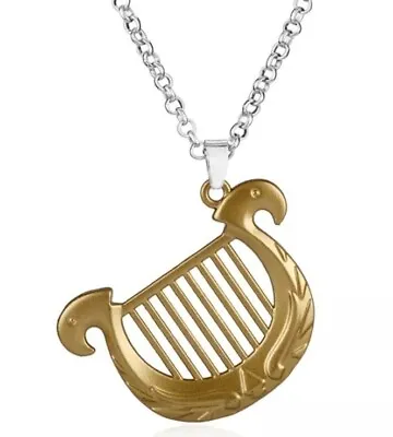 Buy Zelda Goddess Harp Harp Gold Necklace Chain Necklace Anime Manga Cosplay  • 11.12£