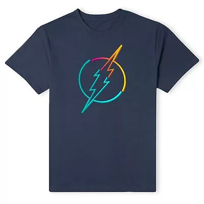 Buy Official DC Comics Justice League Neon Flash Unisex T-Shirt • 10.79£