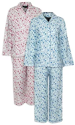 Buy Blue Seas By Champion Ladies Brushed Cotton Pyjama • 21.49£