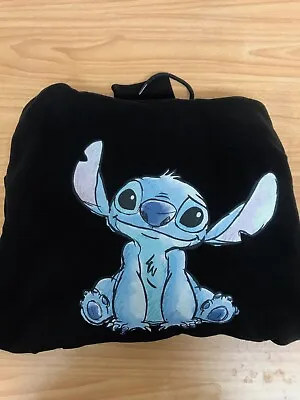 Buy Disney Store Hawkeye Stitch Crashes Hooded Sweat Shirt M Black • 30£