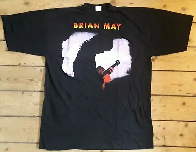 Buy BRIAN MAY Back To The Light Vintage 1993 European Tour T Shirt World XL LP Queen • 83.88£