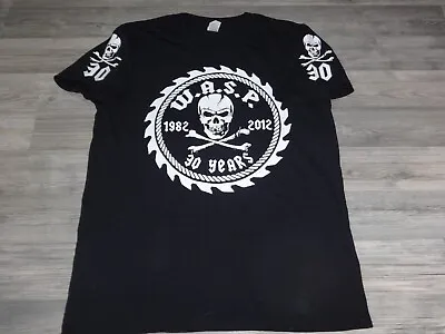 Buy WASP W.A.S.P Shirt 30 Years TS Import Heavy Metal Armored Saint Ratt Overkill M • 25.69£