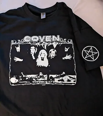 Buy COVEN Jinx Auth.*BRAND NEW* Coven Old School T Shirt  Witchcraft, SZ 2 XL • 28.40£
