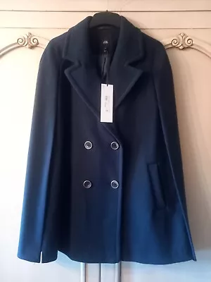 Buy Womens River Island Navy Cape Style Jacket. Size M. NWT. • 40£