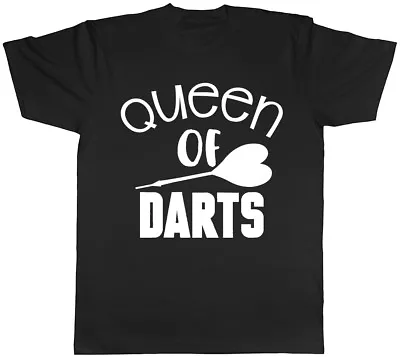 Buy Queen Of Darts Ladies Womens Unisex T-Shirt • 8.99£