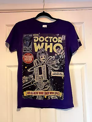 Buy Mens Official BBC  Doctor Who Experience Purple T Shirt Size S • 9.99£