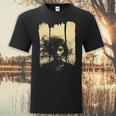 Buy Ghostly Gothic Woman In Water T-Shirt Birthday Gift Hand Printed Size S - 5XL • 16.99£