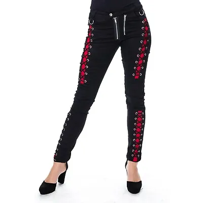 Buy Heartless Clothing Ladies  Adina  Pants Trouser Jean Gothic Style  • 45£