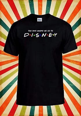 Buy The One Where We Go To Disney Holiday Men Women Unisex Baseball T Shirt Top 2860 • 9.99£