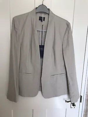 Buy M & S Linen Blend Jacket Size 10 BNWT  • 20£