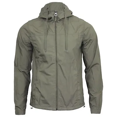 Buy Men's Outwear Windbreaker Hooded Jacket  Full Zip - 210073 • 15.99£