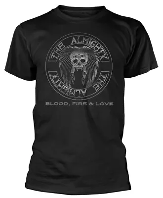 Buy The Almighty Blood, FireLove Black T-Shirt OFFICIAL • 17.99£