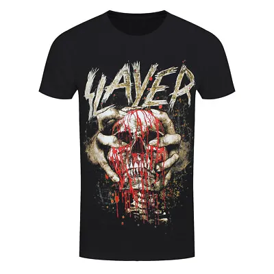 Buy Slayer T-Shirt Fist Skull Clench Metal Band Official Black New • 15.95£