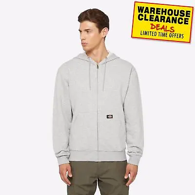 Buy Dickies Everyday Mens Casual Classic Fashion Zip Hoodie Grey • 39.99£