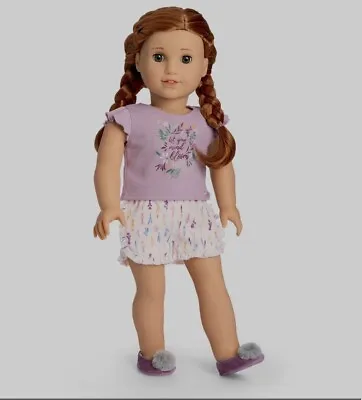 Buy American Girl Doll Blaire Wilson's In Bloom Pajamas Pyjamas Pjs With Box • 49£