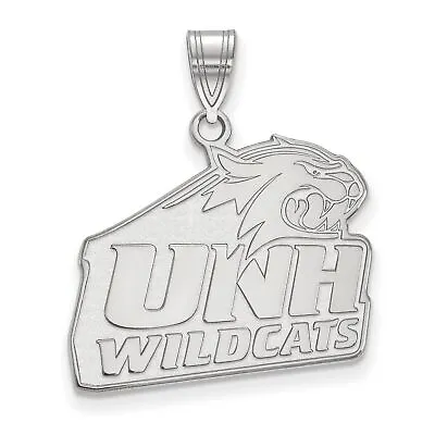 Buy University Of New Hampshire Wildcats School Mascot Pendant In Sterling Silver • 65.35£